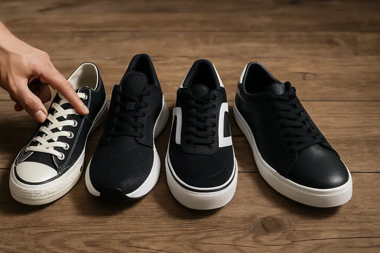 Hoe kies je de juiste black and white sneakers