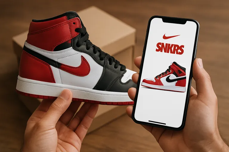 Releases scoren met Nike SNKRS