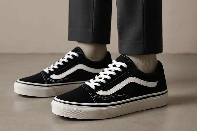 Zo style je black and white sneakers voor elke gelegenheid